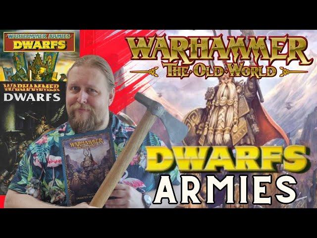 Are The Old World DWARFS the best rules ever? I compare how they match up!!!