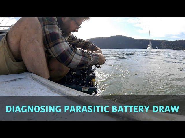 Diagnosing parasitic battery draw