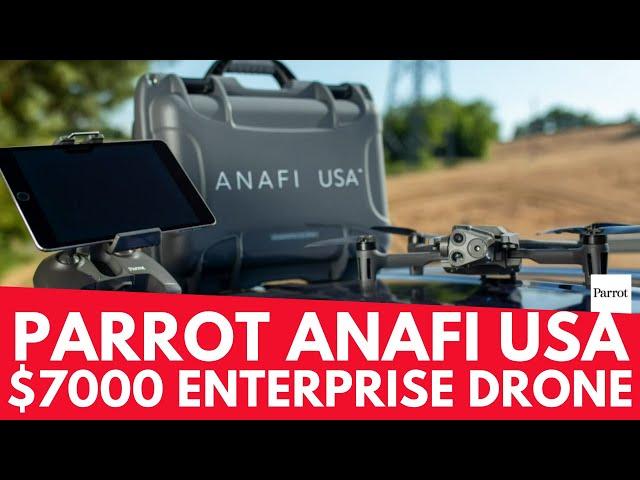 Parrot Anafi USA – $7000 Enterprise Drone – Full Details – Geeksvana Drone News