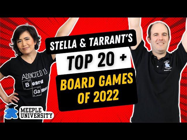 Our Top 20 Board Games of 2022. Yes, finally, the list :)