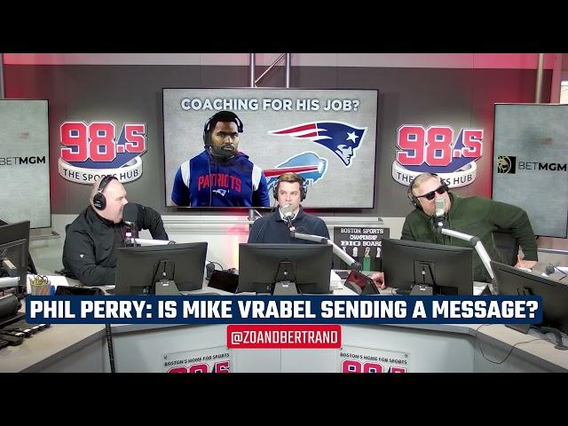 Phil Perry: Is Mike Vrabel trying to get a reaction out of the Patriots?