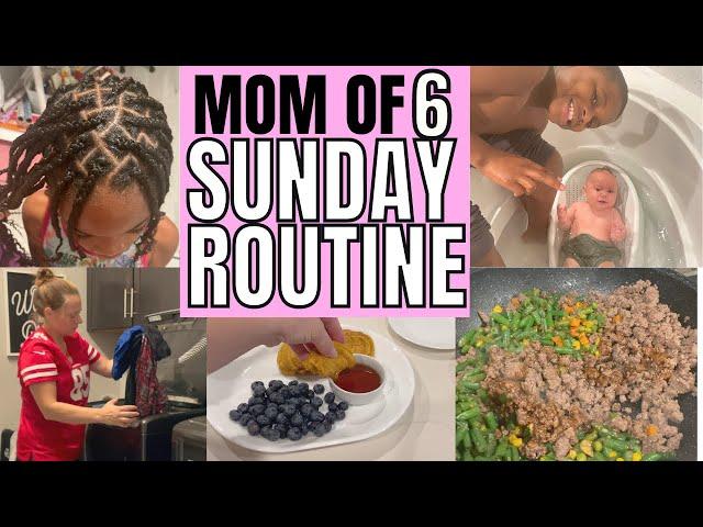 Mom of 6 Productive Sunday Routine - Christy Gior