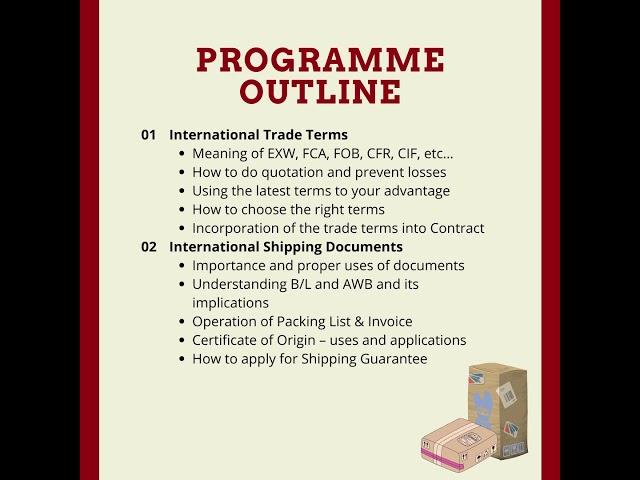Import/Export Documentation and Shipping Procedures