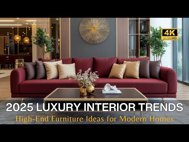 Luxury Interior Trends: Aesthetic Color Palettes & High-End Furniture Ideas for Modern Homes