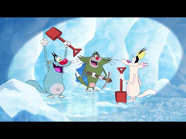 Oggy et les Cafards - Bonhomme de Neige (S04e65) Episode complet en HD