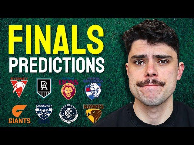 2024 AFL FINALS PREDICTIONS