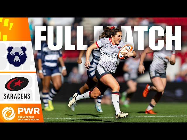 Bristol Bears vs Saracens Full Match | Premiership Women's Rugby