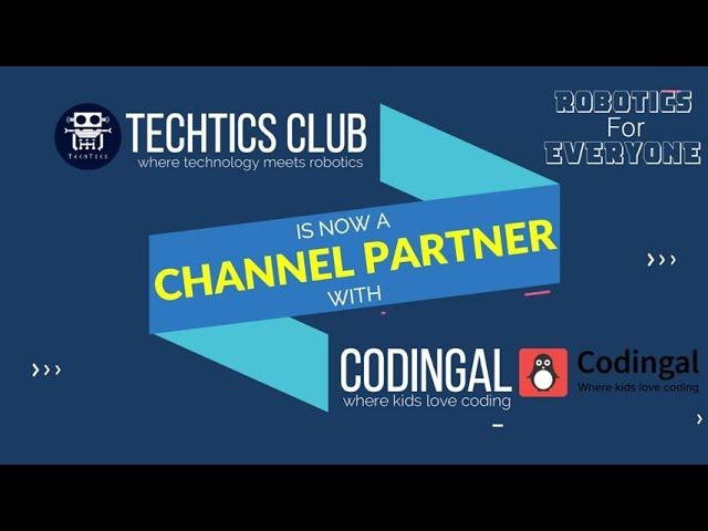 TechTics is now Channel Partner of Codingal