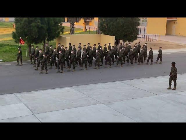 MCRD San Diego Drill - USMC Cadence