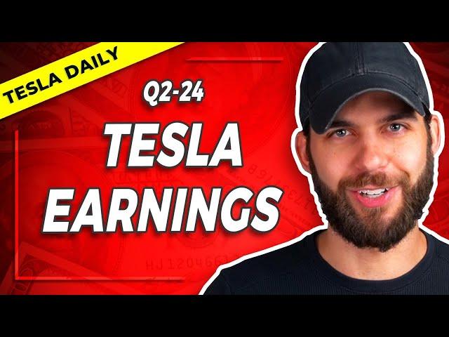 Live: Tesla Q2 Earnings Report Coverage & Analysis (Q2-24)