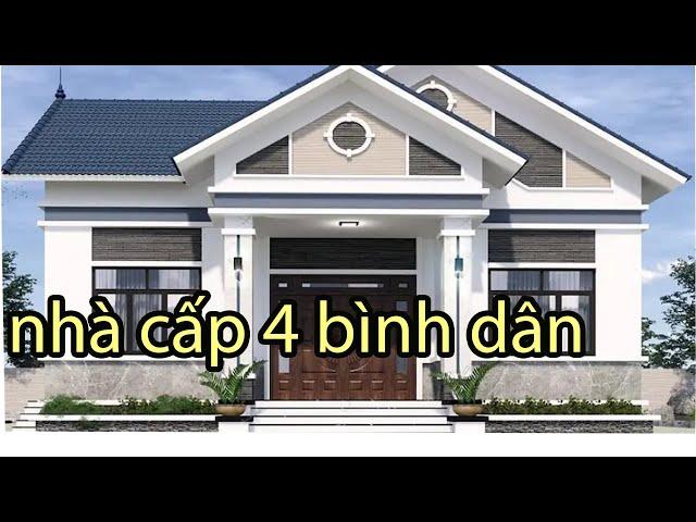 nhà đẹp - mẫu nhà cấp 4 mái thái mái nhật đẹp nhất ở nông thôn 2022 | không gian nhà đẹp