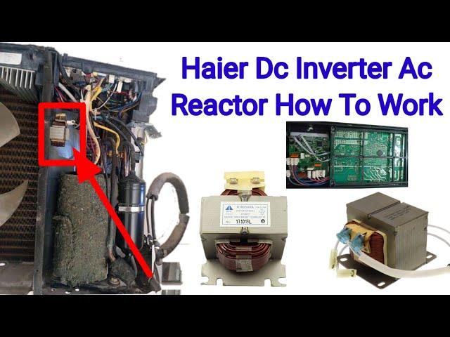 How to check reactor in dc inverter ac. reactor. Reactor checking in dc inverter ac. Reactor check.