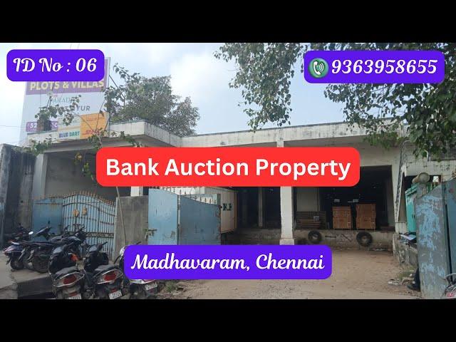 Bank e-Auction Property for sale in Madhavaram, Chennai