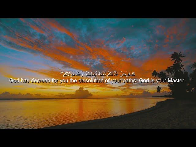 Sherif Mostafa Surat At-Tahrim Heart melting ️ voice soothing Recitation سورة التحريم كاملة