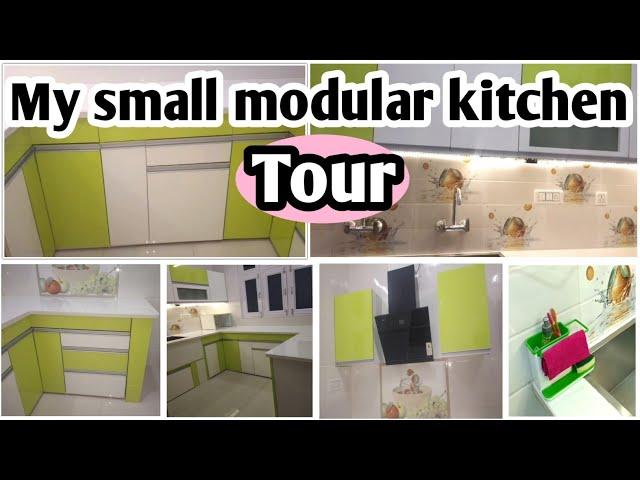 My small modular kitchen tour| kitchen tour yours Daily Needs 2021| Modular kitchen| kitchen tour|