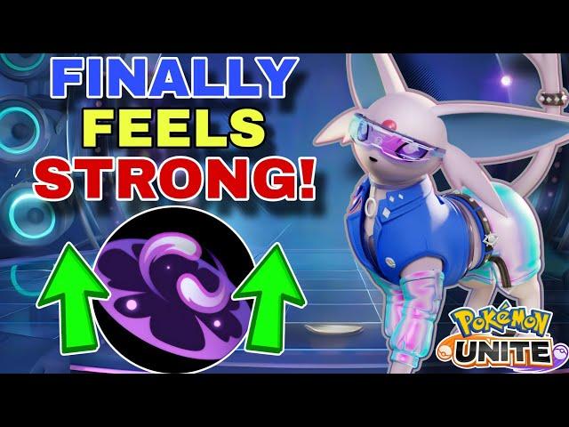 FUTURE SIGHT ESPEON Finally Feels Amazing After the Buff! | Pokemon Unite