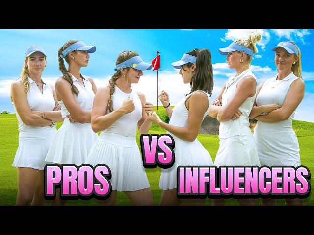 Influencers vs. Pro Golfers Rematch | Losers Eat Disgusting Food Challenge