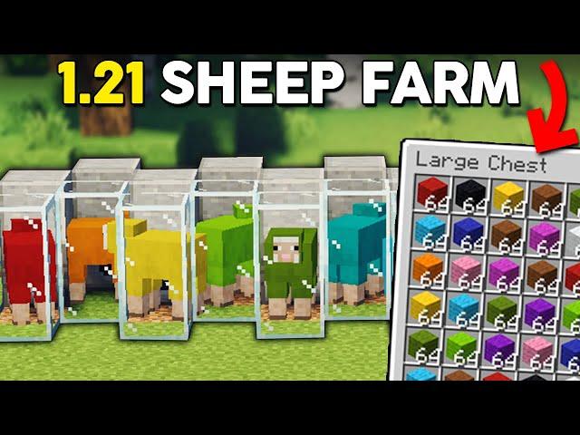 BEST 1.21 AFK SHEEP FARM [JAVA + BEDROCK]