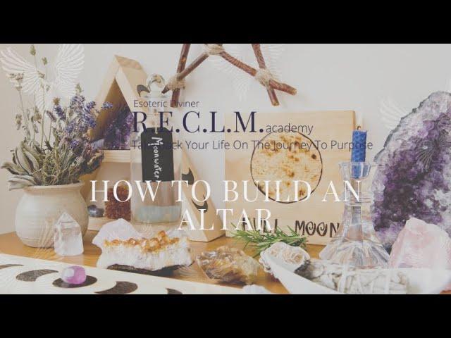 How to create an altar || Setting up your altar for spiritual work