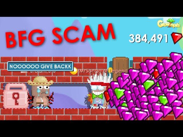 SCAMMING BFG ROOMS 3  | Growtopia