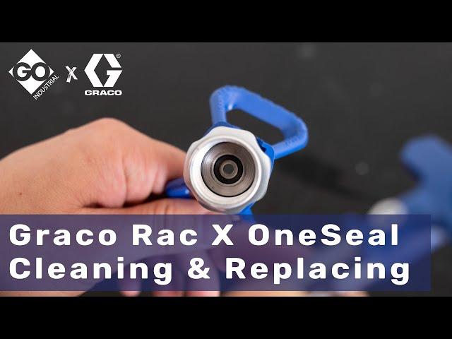 Graco Airless Spray Gun Spitting? How to Clean and Replace your Graco Rac X OneSeal