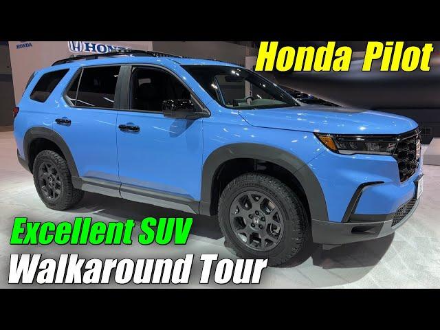 2023 Honda Pilot Trailsport Review - Adventure Ready | AutoMotoTube