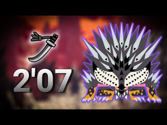 Tempered Ruiner Nergigante Longsword Heroics in 2:07 | MHWorld Iceborne