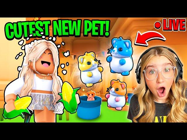 *NEW* Hamsters UPDATE in Adopt Me! Neon Diamond Hamster! Roblox! LIVE