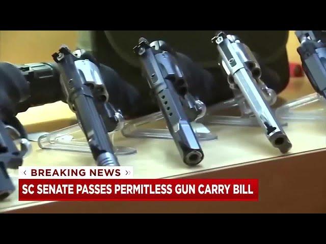 SC Senate passes permitless gun carry bill