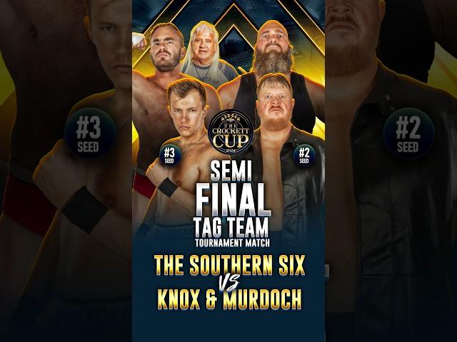 NWA POWERRR main event! The Southern 6 vs Knox and Murdoch! Who’s going to the Crockett Cup finals?