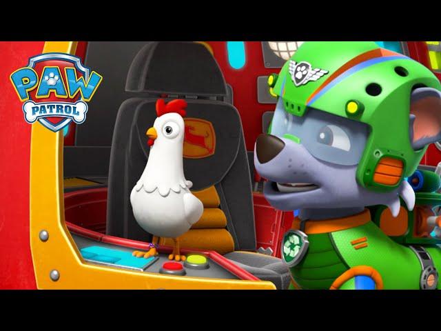 ¡Chickaletta está atrapada en un robot granjero gigante! - PAW Patrol Episodio Español