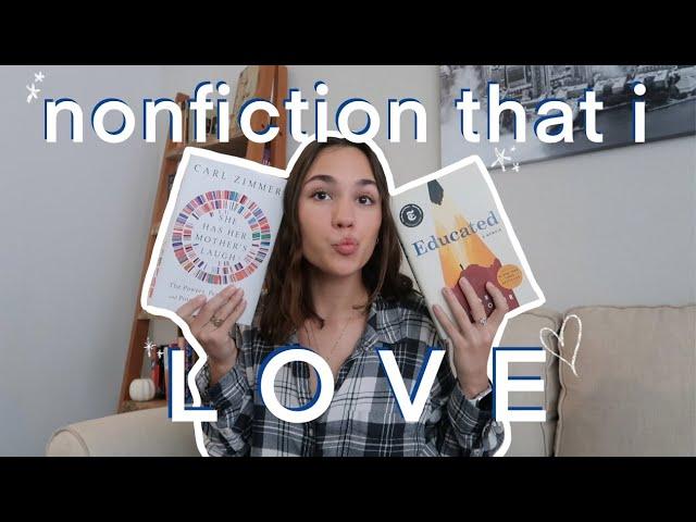 nonfiction that's ACTUALLY good | my favorite nonfiction books