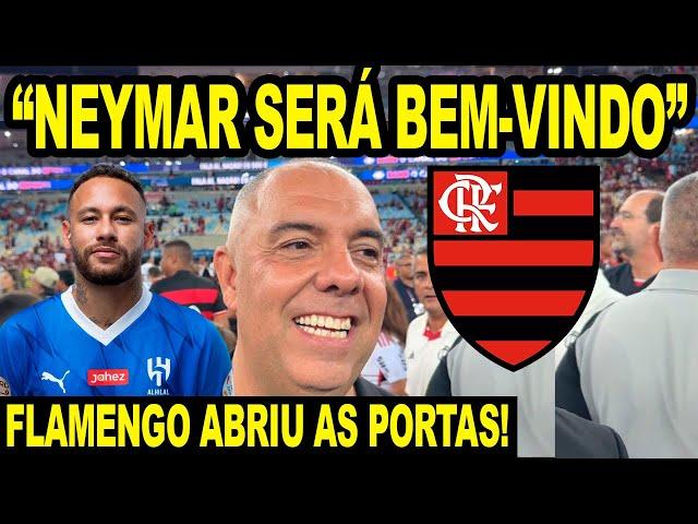 FLAMENGO ABRE AS PORTAS PARA NEYMAR! “ELE SEMPRE SERÁ BEM-VINDO! COMEMORAÇÃO DO TÍTULO DO FLAMENGO!