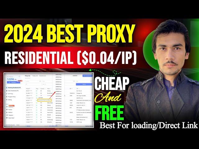 Best Free Proxy 2024 | Cheap Residential Proxy | ABCProxy free and Paid Residential Proxies 2024