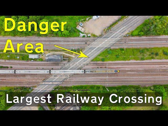 The Largest Yet DANGEROUS Road Level Crossing MADE SAFE... ish.