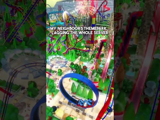 This Themepark CRASHED Me in Theme Park Tycoon 2!