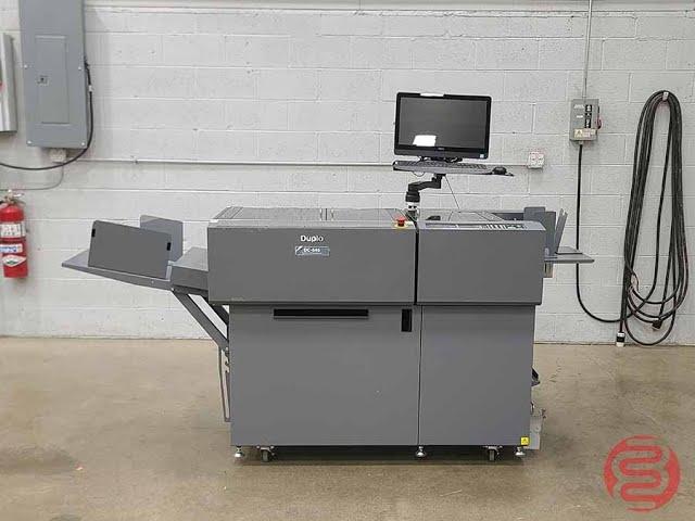 Duplo DC-646 Slitting / Cutting / Creasing System w/ Composition Software - 021224000407A