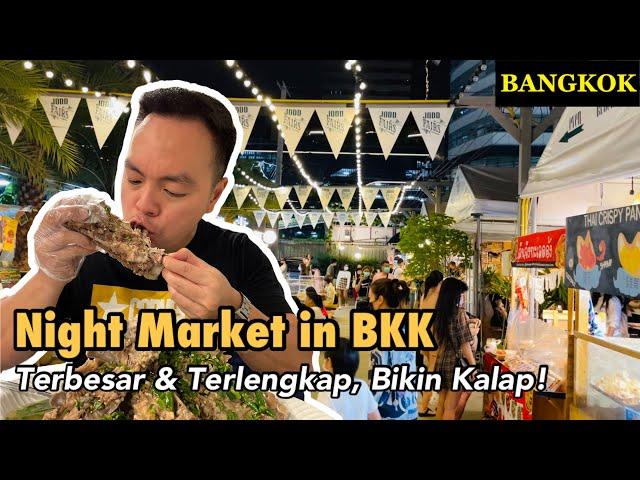 JODD FAIRS Night Market | Jajan Street Food Sambil Belanja di Bangkok