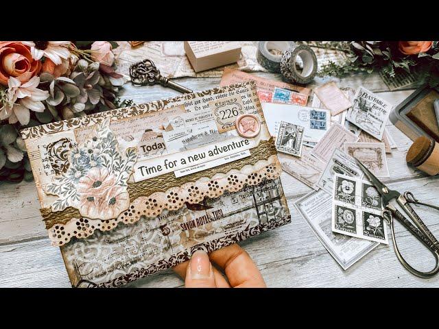 Junk Journal / deutsch / Papier Organizer aus Umschlägen