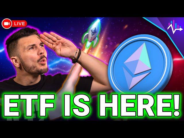 ETHEREUM ETF APPROVED!! (Here's What To Expect!!)