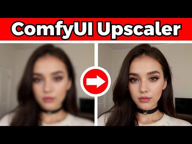 Best ComfyUI Upscale Workflow! (Easy ComfyUI Tutorial)