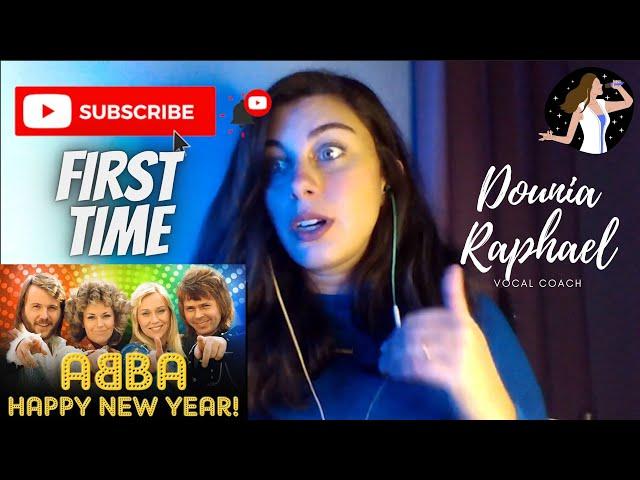 VOCAL COACH REACTION For The First Time ABBA - Happy New Year