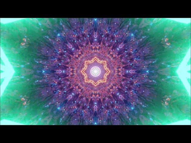 4K Abstract Tunnel VJ Loop Motion Background || Neon Mandala Tunnel VJ Loops || 4K VJ Loops