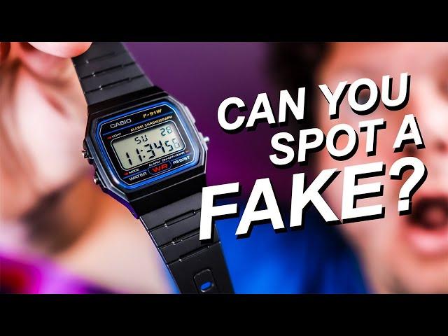 Its’s SCARY How Good This Fake Casio is