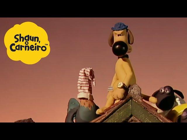 Shaun, o Carneiro [Shaun the Sheep] Animais no telhado  Hora Especial| Cartoons Para Crianças