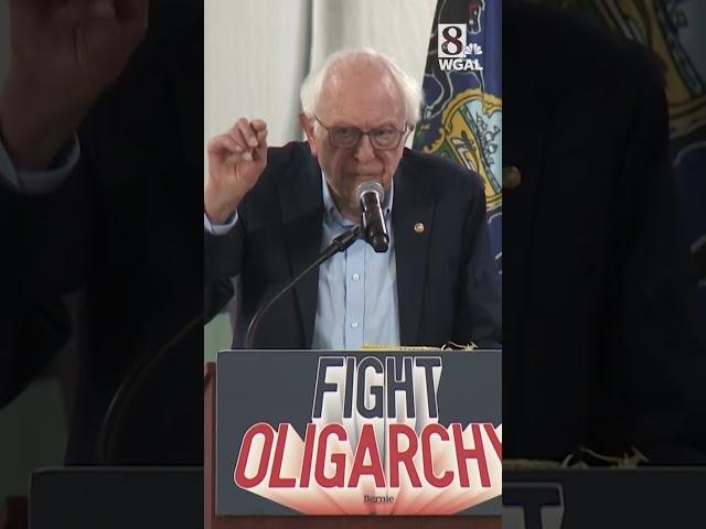 U.S. Sen. Bernie Sanders visits Harrisburg