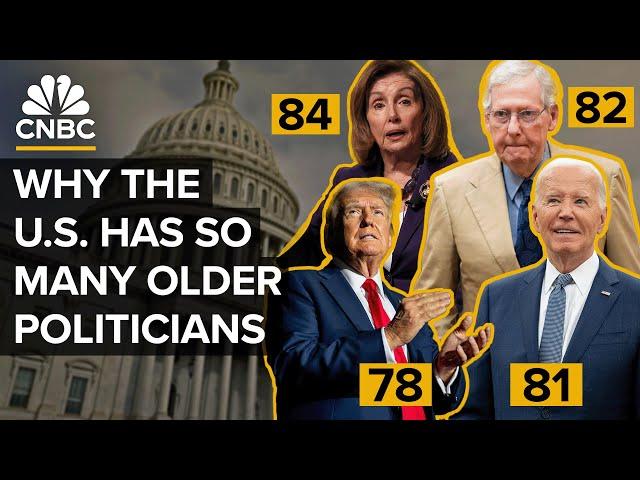 Why The U.S. Elects So Many Older Politicians