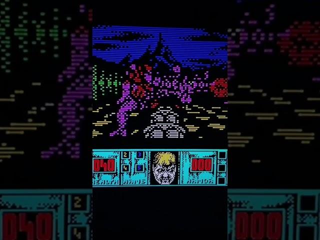 DOOM PLAYING ON ... 40 YEAR OLD COMPUTER #wtf #wow #retrogaming #zxspectrum #lol #doom