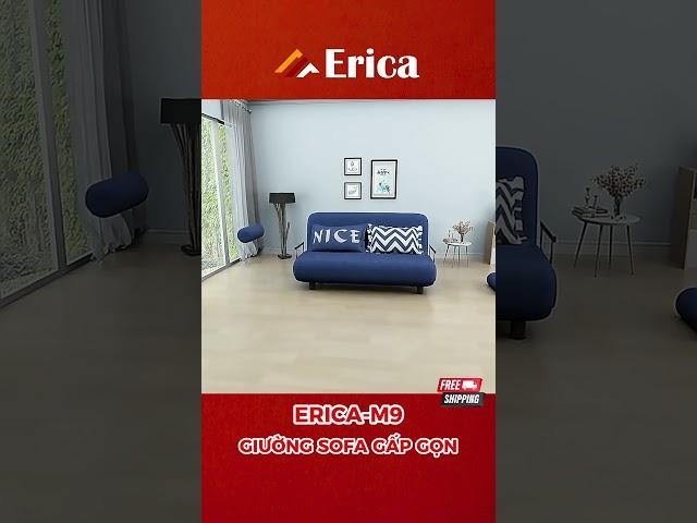 SOFA GIƯỜNG GẤP GỌN ERICA-M9 | SOFA GIƯỜNG THÔNG MINH | SOFA GIƯỜNG GẤP GỌN | SOFA GIƯỜNG XẾP GỌN