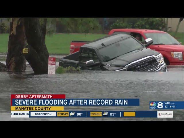 Manatee County residents try to dry out after Hurricane Debby